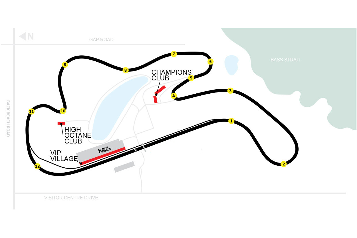 Map of Hospitality Suites