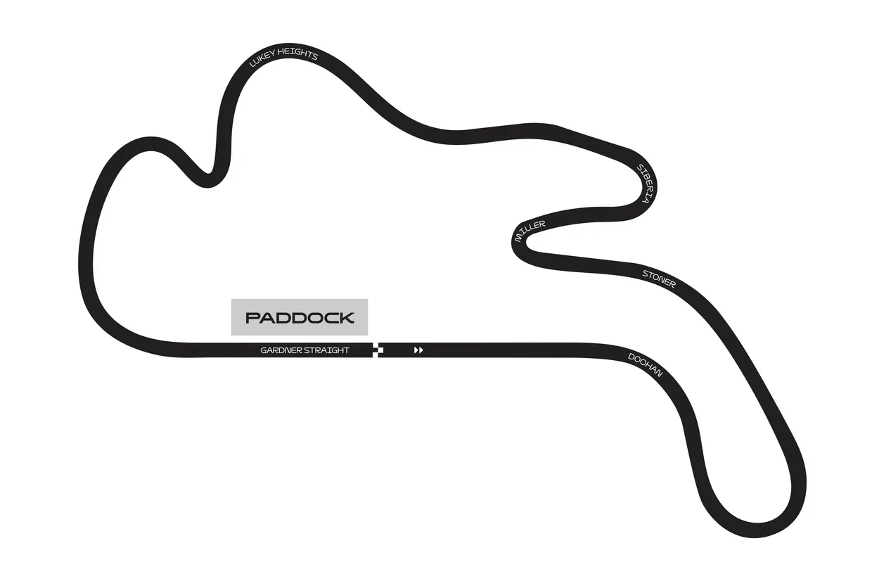 FOR MB25 PRODUCT MAP ADD ON Paddock Pass